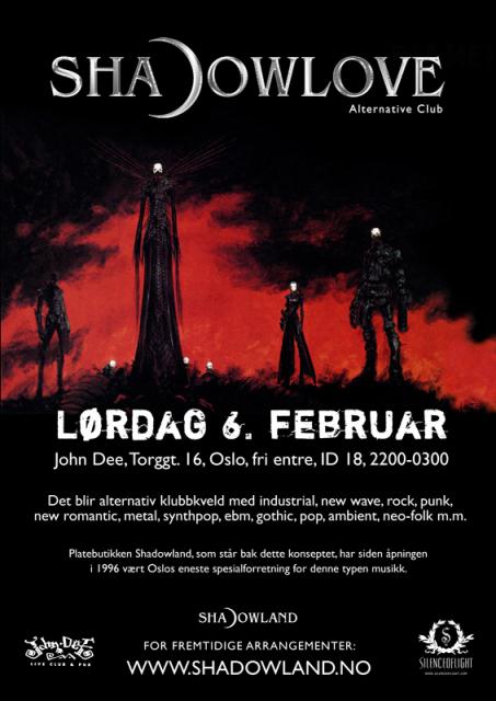 Shadowlove lørdag 6. februar 2010 Shadowlove lørdag 6. februar 2010