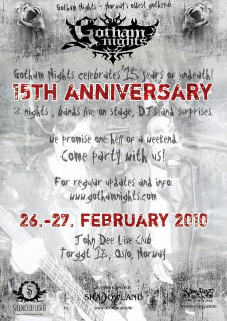 Gotham Nights 15-årsjubileum