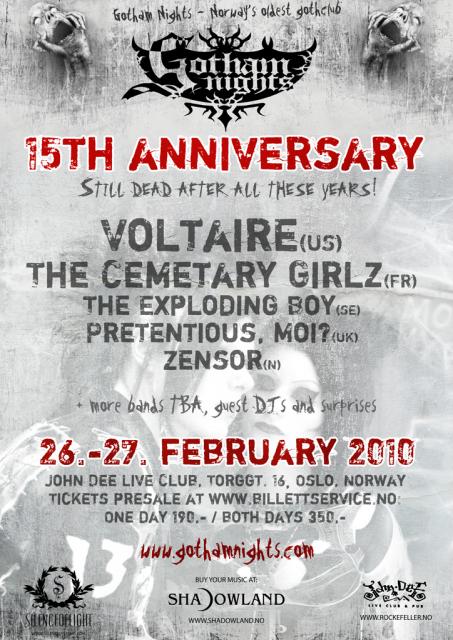 Gotham Nights 15-årsjubileum