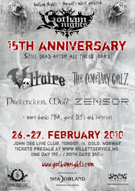 Gotham Nights 15-årsjubileum