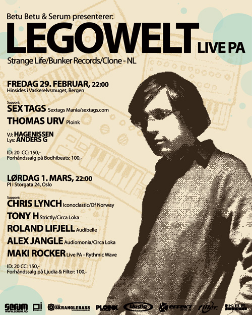 Legowelt-flyer Legowelt-flyer