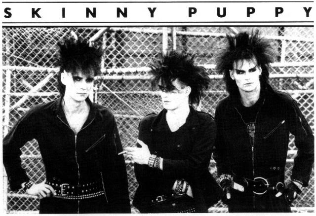 Skinny Puppy i Twisted Sister-perioden deres